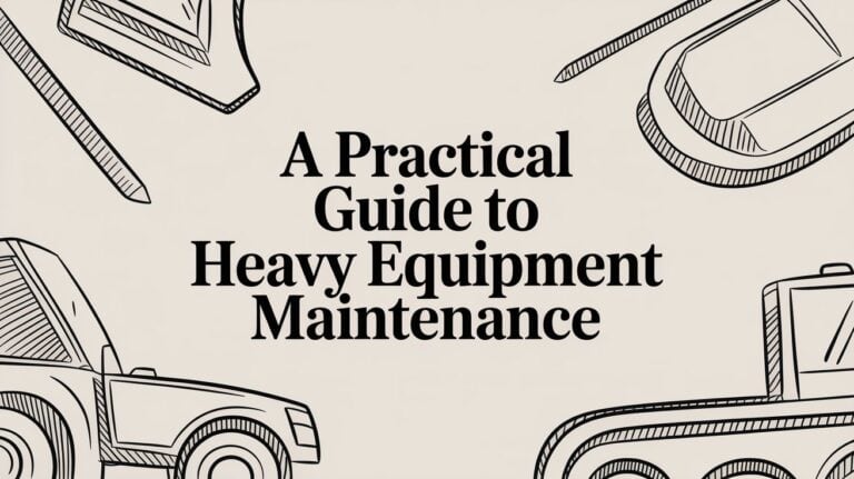A Practical Guide to Heavy Equipment Maintenance